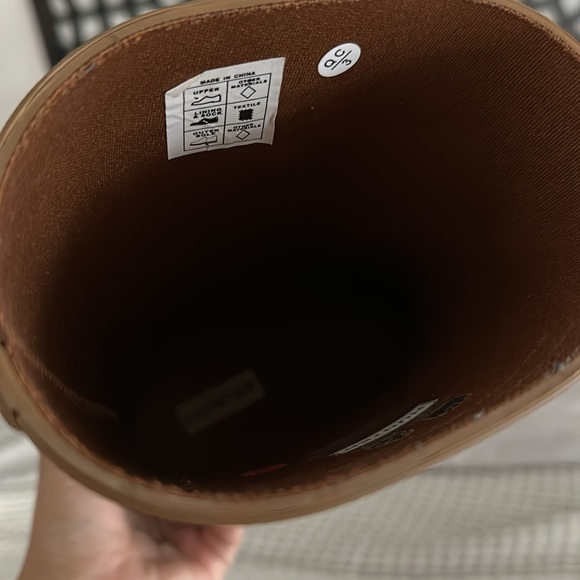 Hunter Original Refined Short Waterproof Rain Boot Leopard - Picture 12 of 12